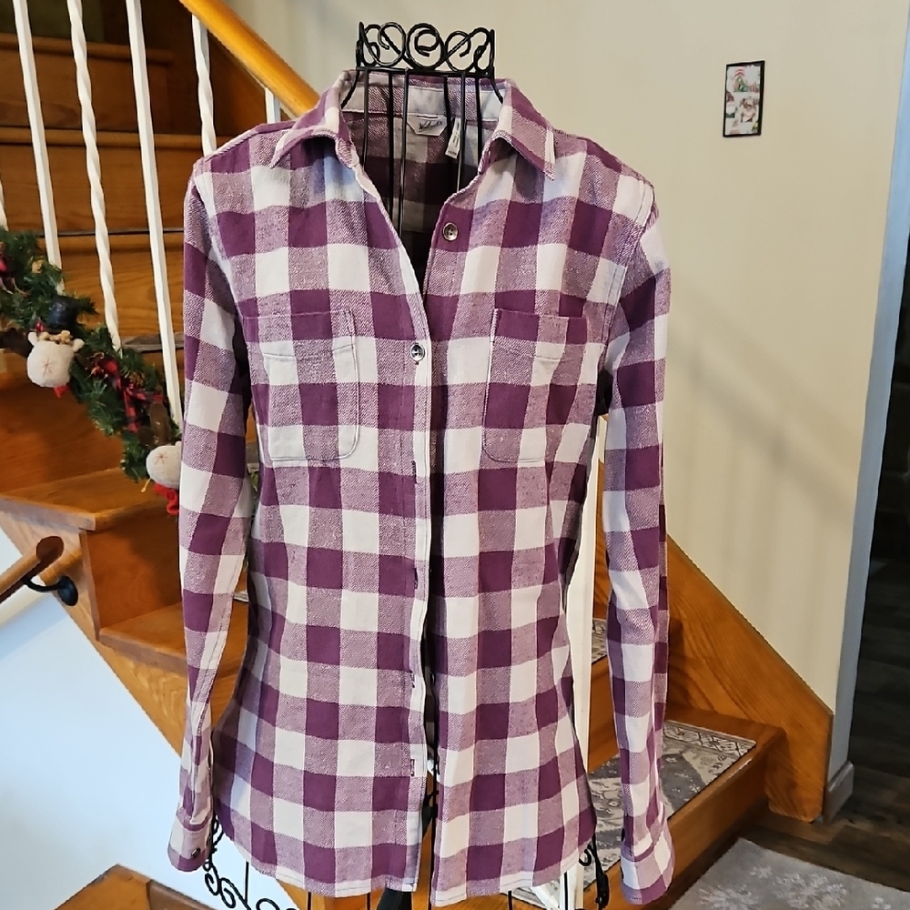 👚Woolrich Flanbel Checkered Shirt